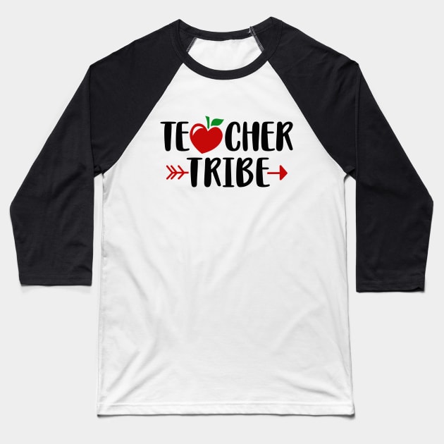 Teacher Tribe Baseball T-Shirt by koolteas